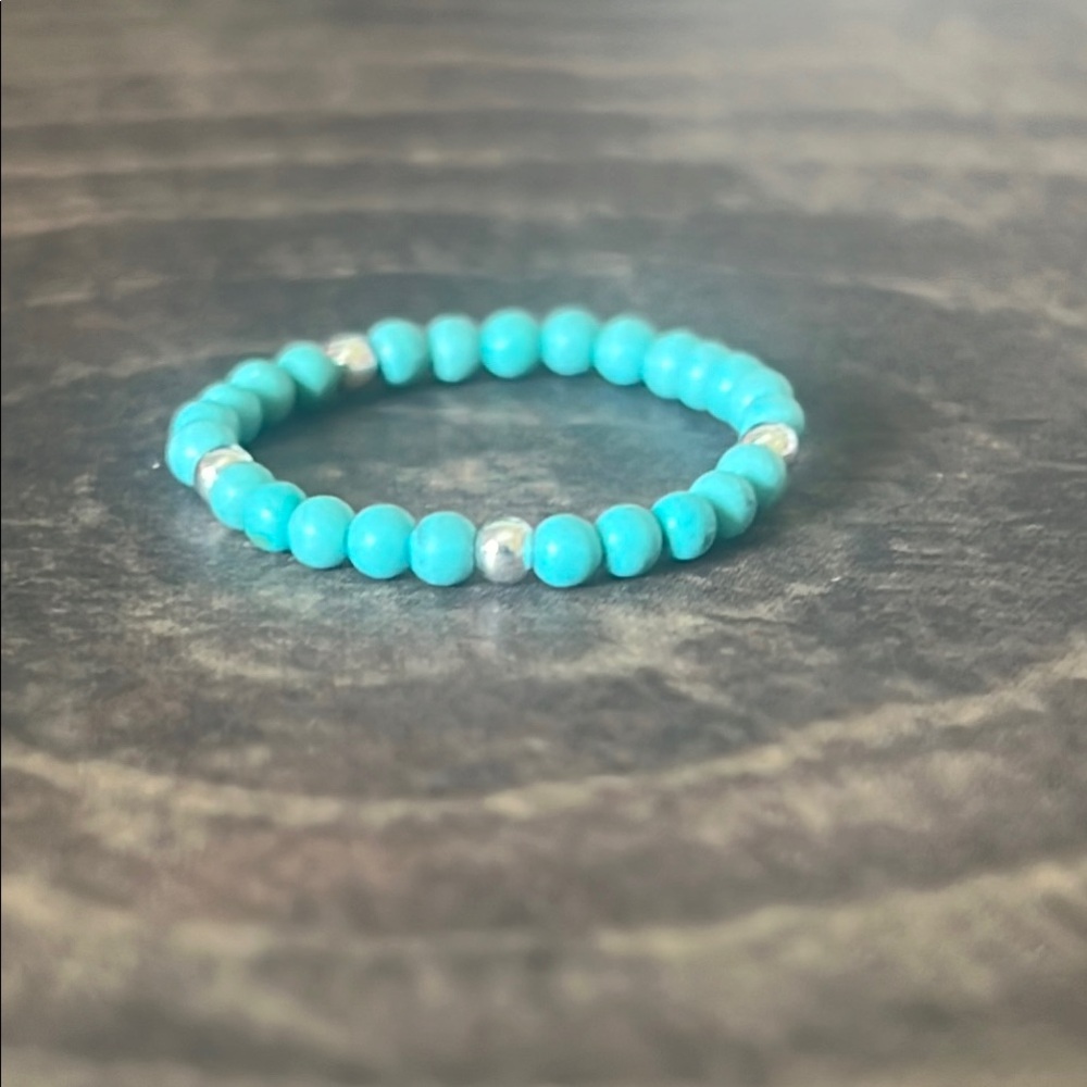 Turquoise and 925 Sterling Silver Ring